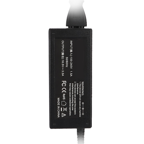 18,5V 3,5A 65W 1,7*4,8mm Strømadapter for HP Pavilion DV6000 DV8000 DV2000 (110-240)