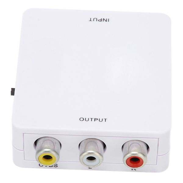 HD Multimedia Interface til RCA-konverter 1080p HD Multimedia Interface til lyd- og videoadapter for PC