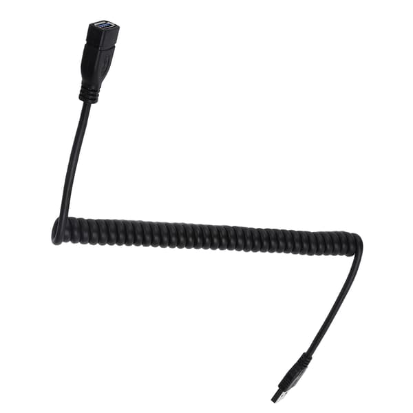 USB han til USB hun fjeder datakabel OTG adapterkabel til mobiltelefon computer