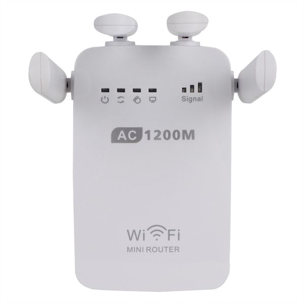 AC05 1200Mbps Dual band Høj effekt trådløs router 3G 4G Wifi Forbedret Repeater