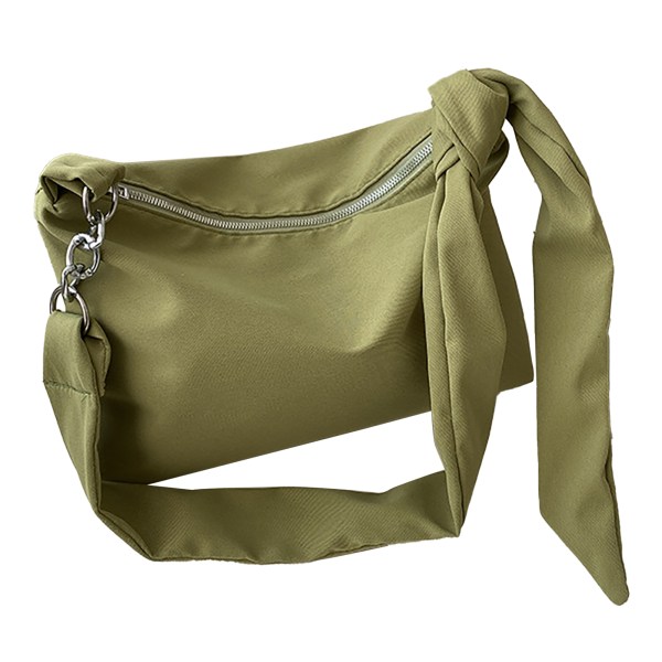 Kvinners Skulder Bag Stor Kapasitet Casual Lazy Style Messenger Bag for Skole Arbeid Gratis Størrelse Green