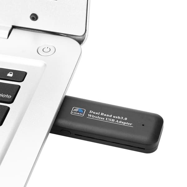 USB3.0 1200M 2.4G 5G Trådløst netværkskort Dual Network Band Wifi Adapter til Windows/Linux/MAC