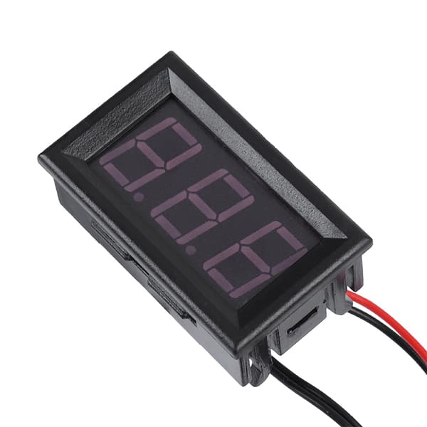 DC5-12V -50~110°C Digitalt Termometer Display Meter med Probe (Blå)