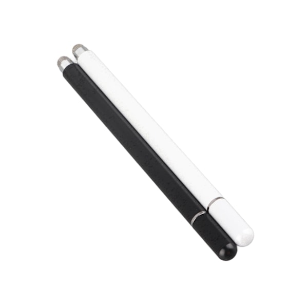 2 kpl Stylus Musta Valkoinen Magneettinen Imu Käsin kirjoitettu Stylus Yleiskäyttöinen Kapasitiivinen Kynä Matkapuhelimelle Tabletille