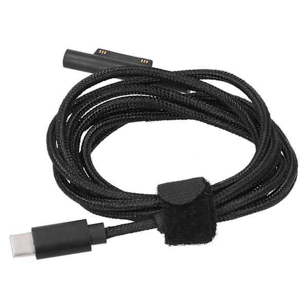 Typ-C haneffekt adapterkabel bärbar laddningssladd passar för Microsoft 5:e generationen