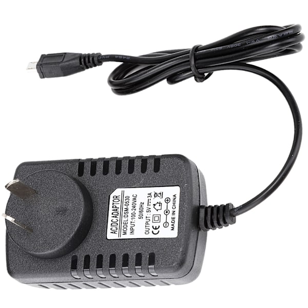 DC 5V 3A Micro USB-strömadapter för Raspberry Pi 3B+/Raspberry Pi 3B/3A+ 100V 240V