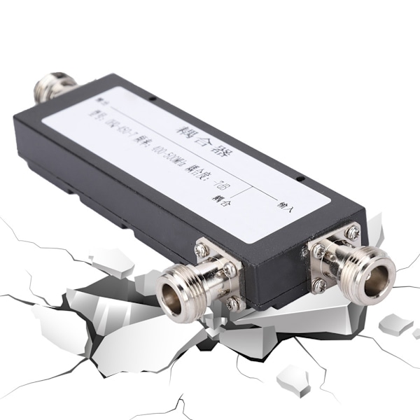 -7dB 400-500Mhz Kobler Signal Power Splitter Frekvens Power Splitter N-F Plugg