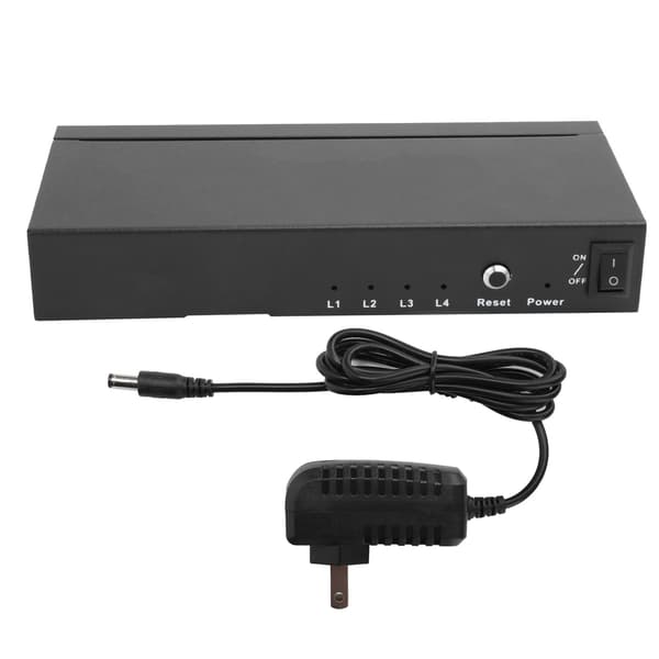 Mini Splitter 1 in 4 ut High Definition Multimedia Interface Video Sharing  100‑240V