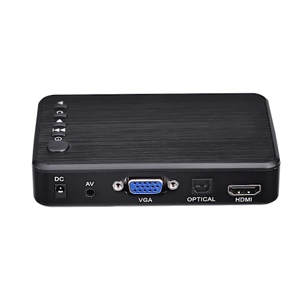 Mini Full HD 1080P Digitaalinen Multi TV Media Player Box Tuki HDMI / VGA / AV USB SD-kortti