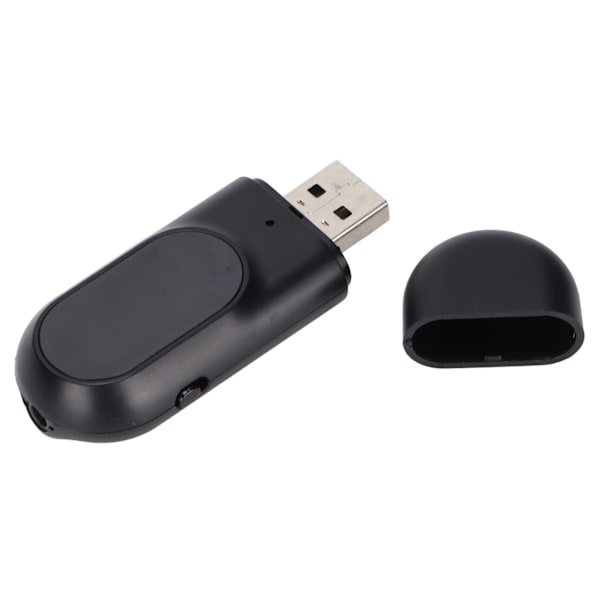 Bluetooth trådløs lydadapter Dual Signal Bluetooth 5.0 lydmodtageradapter med LCD-skærm til bil