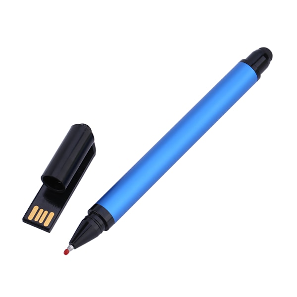 Vandtæt U-disk Multifunktion 3 i 1 Gel Pen Skærm Touching Pen 8GB