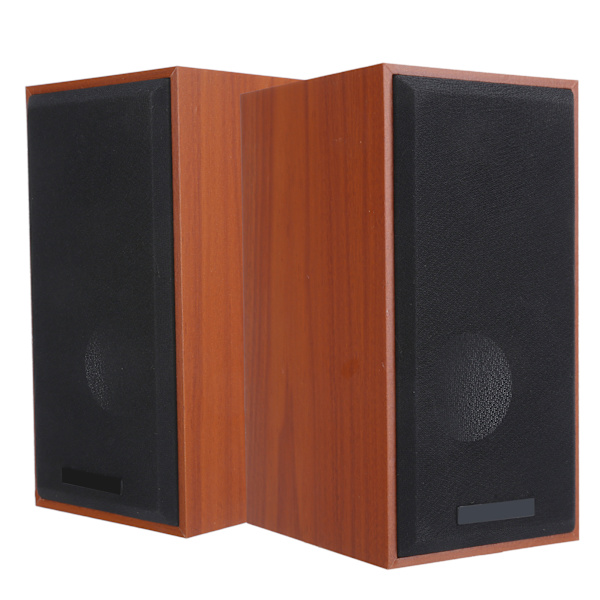 M3 Bærbar Mini HiFi Digital Høytaler Tre Skrivebord USB 3.5mm Stereo Inngang Stemmeboks