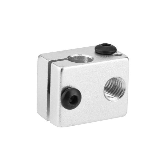 5 stk. aluminiumsvarmeblok til 1,75 mm/3 mm filament 3D-printerekstruder