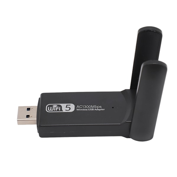 USB3.0 WiFi-adapter 2.4GHz 5GHz Dual 5Dbi Antenne WiFi Dual Band Nettverksadapter for Windows 11 10 for OS X for Linux
