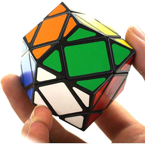 3×3 Rhombic Face Diamond Speed Cube 3×3 Dodekahedron Skewb Magic Cube Kuusiakselinen ja Kaksitoista Reunaa Puzzle Cube