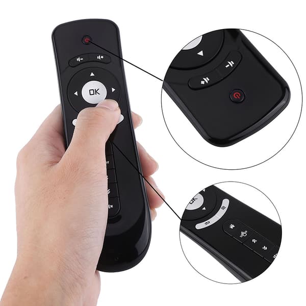 2.4G trådløs Air Fly Mouse med 3D Motion Stick for Android TV Box Tablet