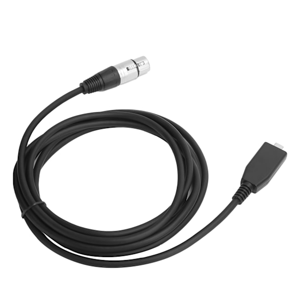 TY18 Mikrofonikaapeli TypeC uros - XLR naaras Äänityskaapeli Liitinjohto Tarvike 3 m