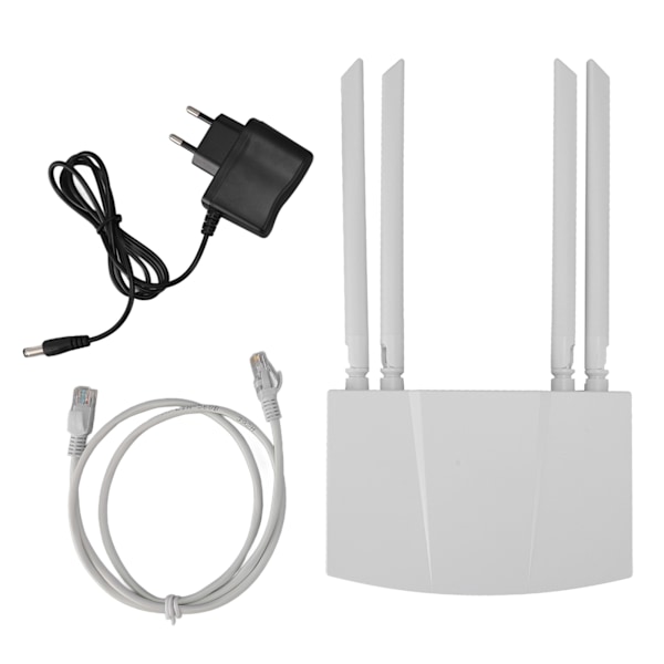 4G LTE langaton WiFi-reititin SIM-korttipaikalla 300Mbps Huippunopeus 4G LTE -modeemireititin 5dBi:n suuren vahvistuksen antenneilla