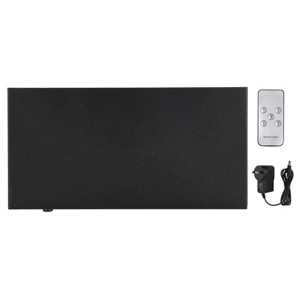 HD Multimedia Interface-omkopplare 5x1 4Kx2K Stöd 3D Fjärrkontroll HD Multimedia Interface-omkopplare