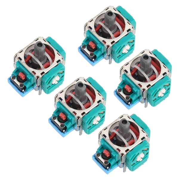 5 st 3D Rocker Analog Joystick Sensor Modul Professionell Ersättning Analog Stick Joystick Delar för PS5 Controllers