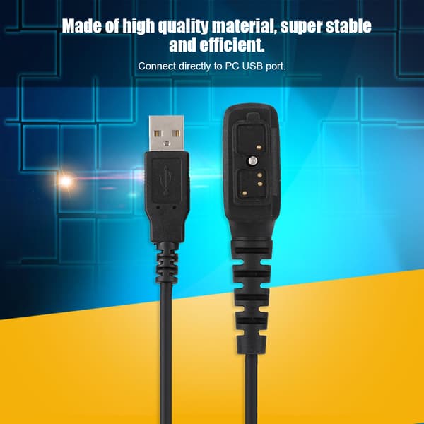 USB-programmeringkabel til HYTERA PD780 PD790 PD700 PD780G PD780FLASH Walkie Talkie-tilbehør
