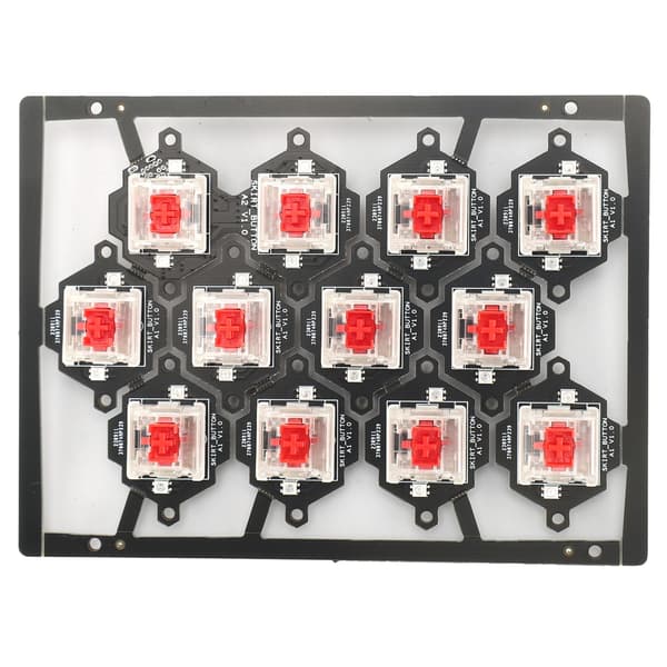3D-print varmt tastatur til VORON 2.4 til Trident til Switchwire Skift lysfarve Pålidelig drift Printertilbehør