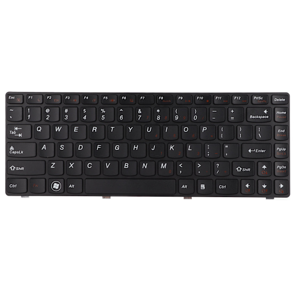 Utskiftbare tastaturtaster, slitesterke, 5 millioner tastetrykk, 84 taster, utskiftbart datatilbehør for Lenovo Z470