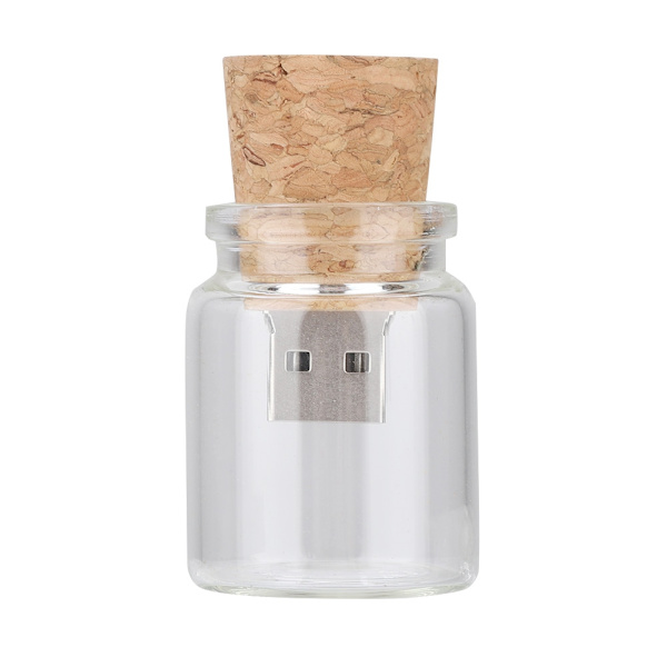Ønskende Flydende Flasker USB2.0 Flash Drive Træ Flash Memory Stick U Disk(128G)