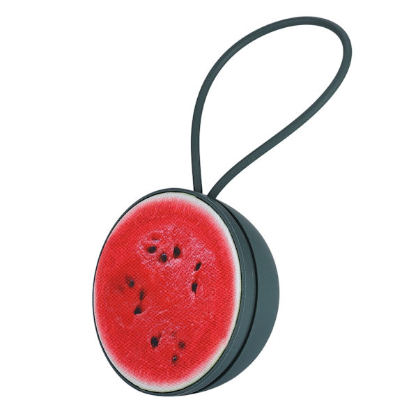 Mini bärbar Bluetooth utomhus fruktformad högtalare USB-musikspelare 3D Stereo Vattenmelon