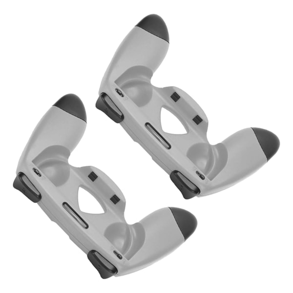 Håndtak Stativ Lader for Switch Slitasjebestandig Spillkontroller Stativ Lader Svettebestandig Håndtak Kit for SwitchGrå