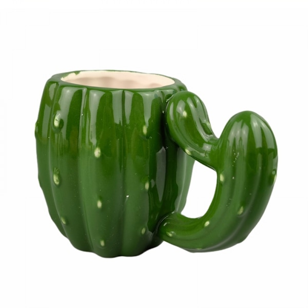 Kaktusmugg, Tekopp, Kaktus kaffekopp, Keramisk mugg, Kaffe- och tetillbehör, Söt suckulentmugg set om 1