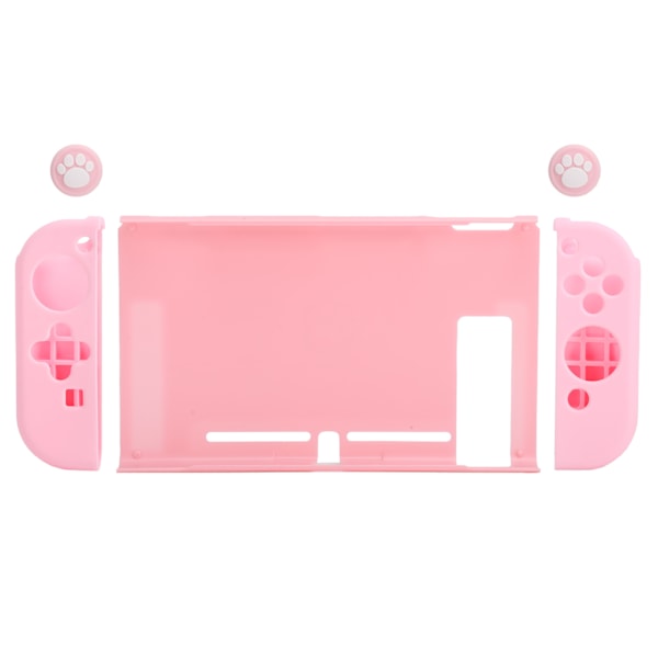 For Switch PC Shell Split Silicone Game Console Protective Case Button Cover Accessory