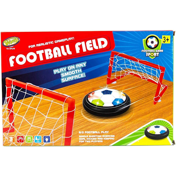 Svævefodboldsæt - Fodboldsportspil - Leveres med 2 mål med net - Premium materiale, sikkert for børn - Perfekt til indendørs - udendørs spil