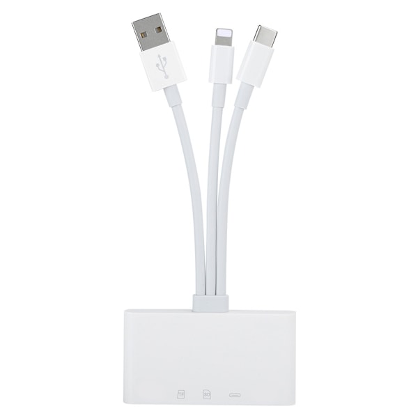 5-i-1 Expand Adapter USB3.0 Liten Minneskort/Minneskort Kamerakortläsare för iOS/Android