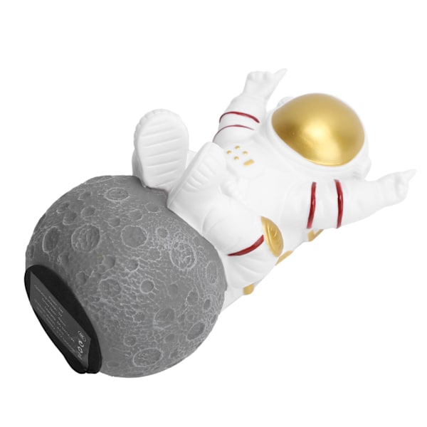 Söpö astronautti langaton Bluetooth-kaiutin TWS Mini kannettava kaiutin FM-muistikortillaKultainen