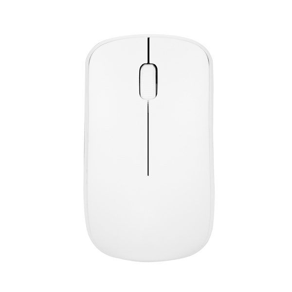 ZERODATE T16 Trådløs Mus 5 Millioner Klikk Levetid 1600 DPI 2.4G Trådløs Mus for PC - Hvit