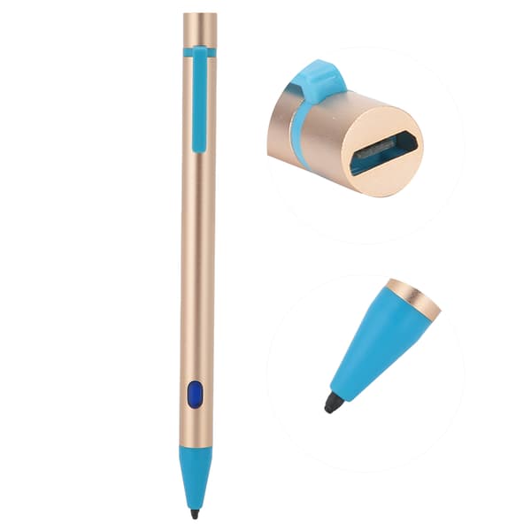 Stylus Capacitance Universal Capacitive Touching Painting Pen för IOS Tablet Guld