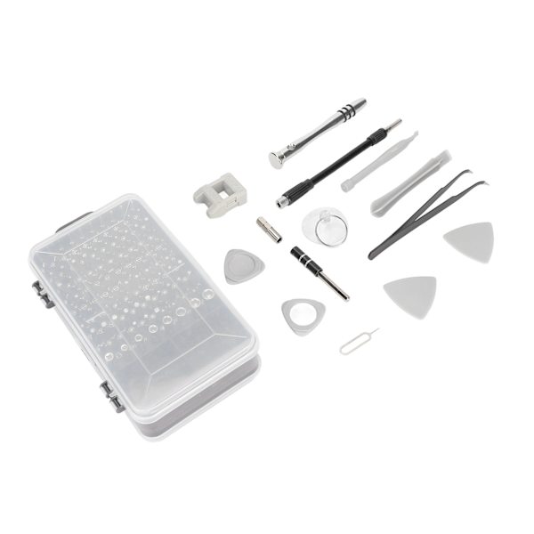 Elektronisk skruvmejselsats 112 i 1 magnetisk mini precision DIY reparationsverktyg med fodral för PC bärbar dator klocka