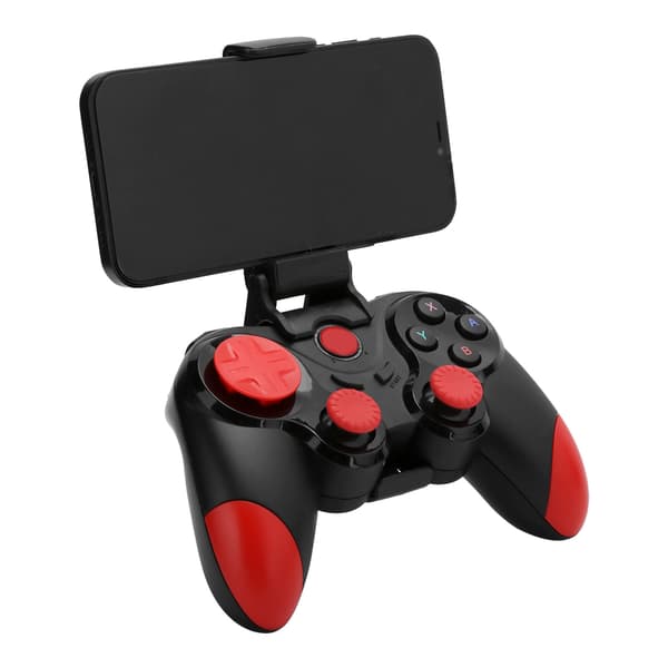 Trådløs Bluetooth Gamepad Ergonomisk Spillkontroller for Android Telefoner Nettbrett Smart-TVer