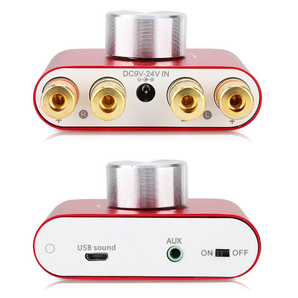 100W F900 Mini Bluetooth Power Digitalförstärkare HiFi Stereo Audiospelare