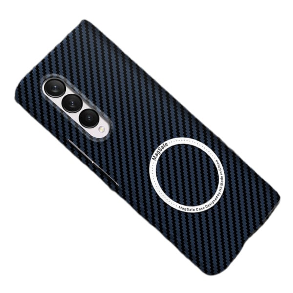 Case Magsafe Carbon Fiber Slim Magnetic Case for Samsung Galaxy Z Fold 4 5G Slim Case Hard Shockproof Thin Case Support Wireless Charger