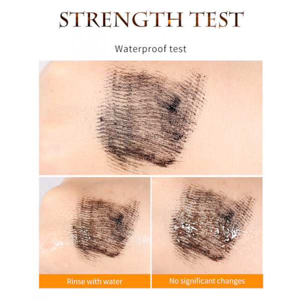 Vandafvisende og svedtæt mascara primer, der ikke er nem at tvære ud, slank og tyk krøllende mascara