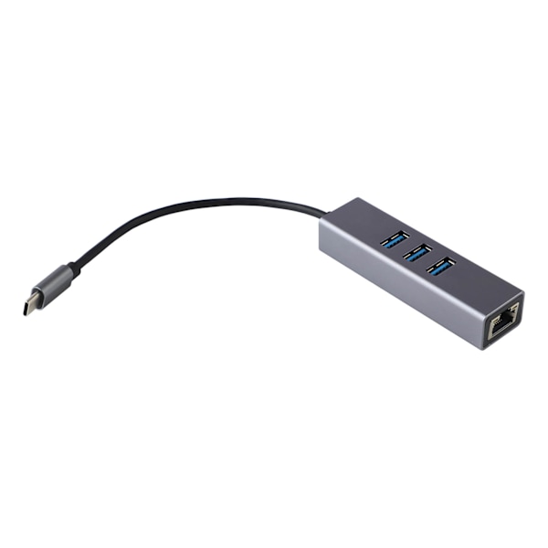 USB-expander Professionell snabb dataöverföring USB3.0 till Megabit RJ45 Hub för bärbar dator Mobil HDD Skrivare Kamera