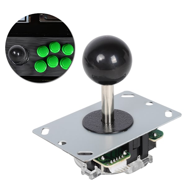 30/24 Kassett Knapp + 5P Gungbräda Dubbel Kit Gul USB Kärnbräda Arkad Kit