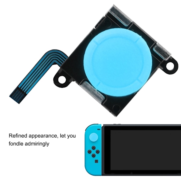 Nintendo Switch Joy-Conille 3D-analogisen ohjaussauvan anturi ruuvimeisselillä korjaustyökaluilla (sininen)