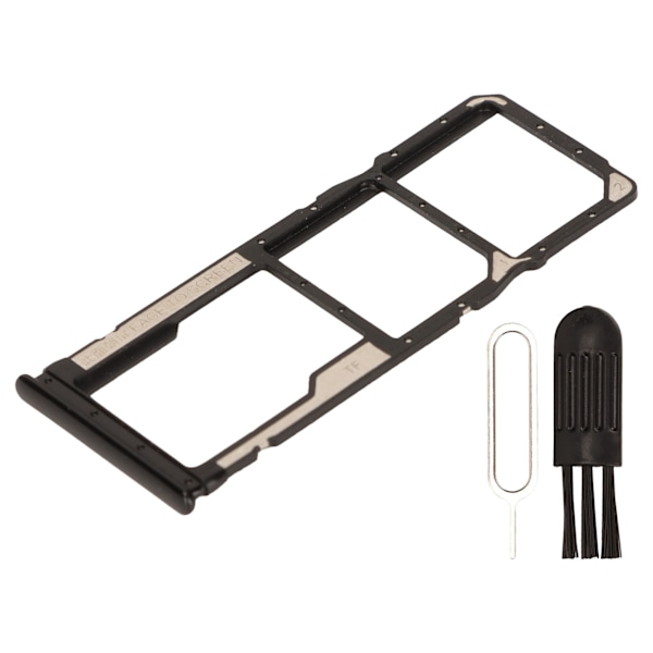 SIM Card Slot Tray Replacement SIM Card Slot Holder for Xiaomi for Redmi Note 8 Phone Black