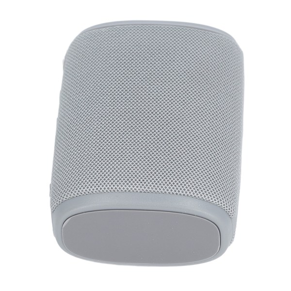 Bluetooth 5.0 -kaiutin, IPX7-vedenkestävä, 1000 mAh:n ladattava, stereokaiutin, kannettava langaton kaiutin matkoille, patikointiin, toimistoon, harmaa