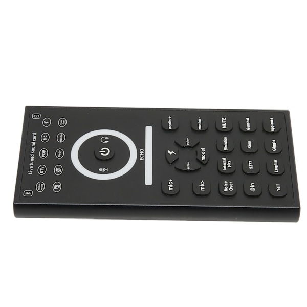 Mini stemmeveksler enhed Multi Sound Effects Plug and Play håndholdt Live Sound Card til telefon PC