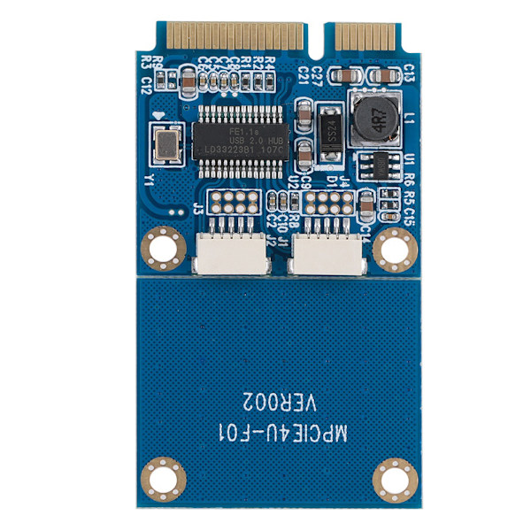 MINI PCI-E til 2-Port USB2.0 5Pin Konverter Extender Kort Laptops Udvidelsesadapter Kort