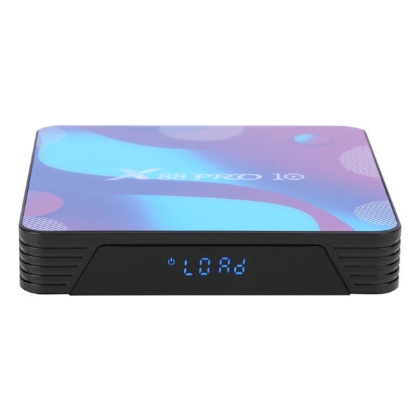 X88 PRO10 Internet TV -boksi, kaksitaajuinen WIFI, Bluetooth 4.0 Android 10.0:lle (4+64G)